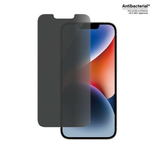 PanzerGlass Classic Fit iPhone 14/13 Pro/13 6,1" adatvédelmi képernyővédelem Antibakteriális P2767