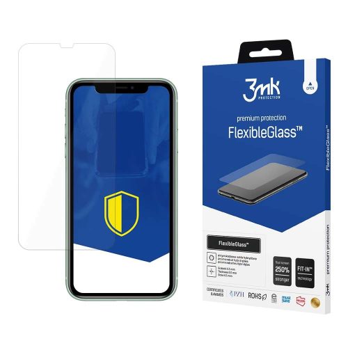 3MK FlexibleGlass iPhone 11 6.1" hibrid üvegfólia, átlátszó