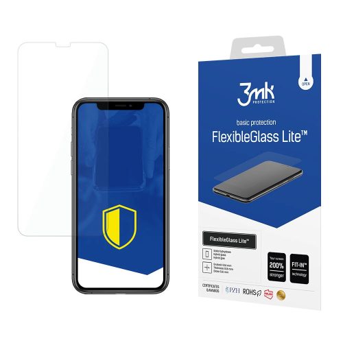 3MK FlexibleGlass Lite iPhone 11 Pro Max hibrid üvegfólia, átlátszó