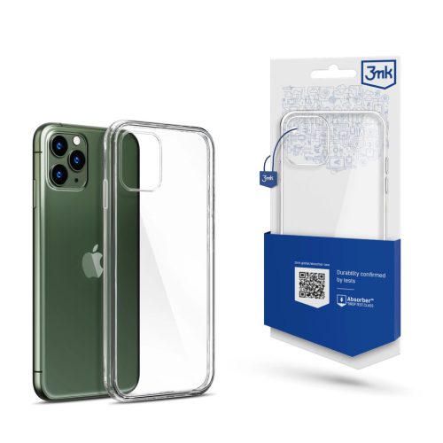 Apple iPhone 11 Pro 3MK hátlap, tok, átlátszó