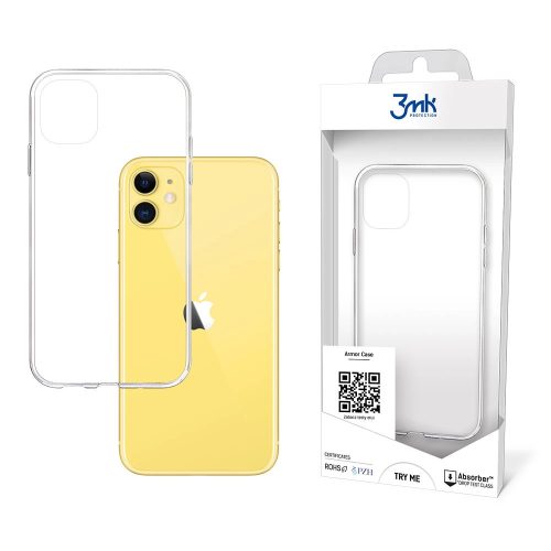 3MK All-Safe AC iPhone 11 Armor tok, átlátszó