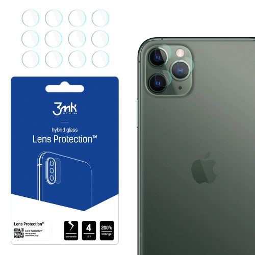 3MK Lens Protect iPhone 11 Pro Max kamera védőfólia 4db