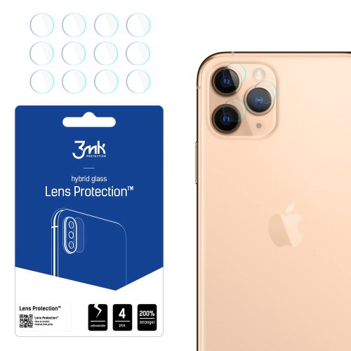 3MK Lens Protect iPhone 11 Pro kamera védőfólia 4db