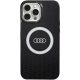 Audi IML Big Logo MagSafe tok iPhone 13 Pro Max 6.7", hátlap, tok, fekete