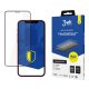 3MK FlexibleGlass Max iPhone 12/12 Pro 6.1", fekete, hibrid üvegfólia, átlátszó,