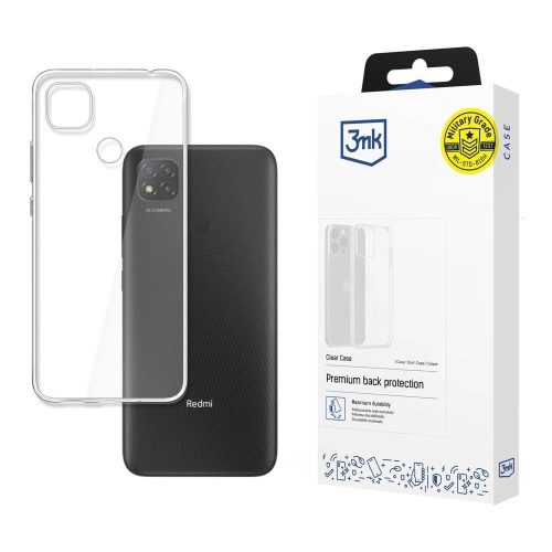 3MK Clear Case Xiaomi Redmi 9C, átlátszó