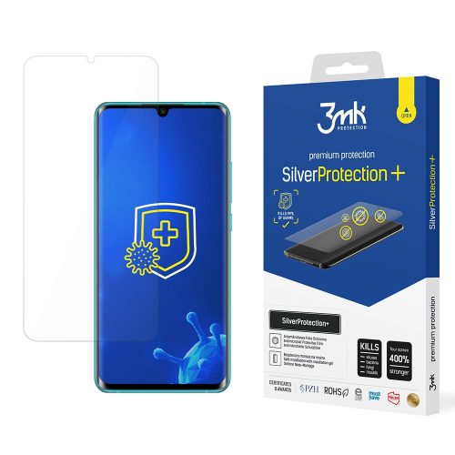 3MK Silver Protect+ Xiaomi Mi Note 10 nedves szerelésű fólia