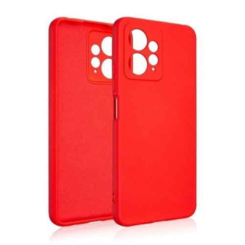 Beline Silicoone Case hátlap, tok Xiaomi Redmi Note 12 4G, piros