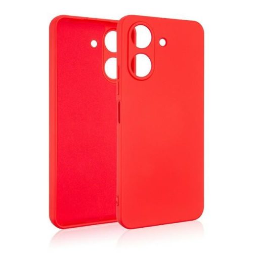 Beline Silicone Case hátlap, tok Xiaomi Redmi 13C, piros Poco C65