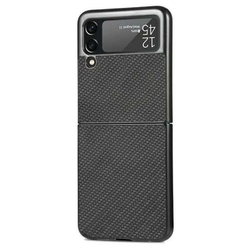 Beline Pouch Carbon tok Samsung Z Flip 6, fekete