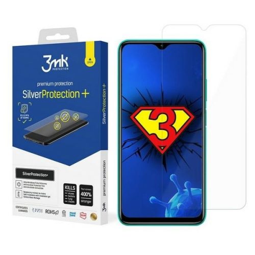 3MK Silver Protect + Xiaomi Redmi 9T nedves szerelésű film