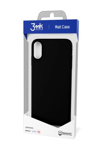 3MK tok iPhone 14 Matt Case, fekete