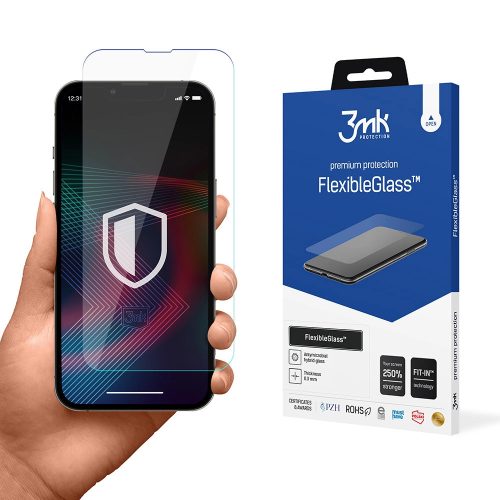 3mk FlexibleGlass Kijelzővédő hibrid üvegfólia iPhone iPhone 14 Pro/iPhone 14