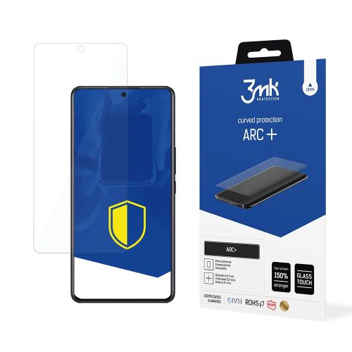 3MK fólia ARC+ Xiaomi 12S Ultra teljes képernyős fólia, átlátszó