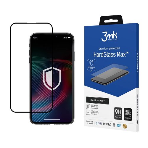 3MK HardGlass Max üvegfólia iPhone 14 Plus 9H