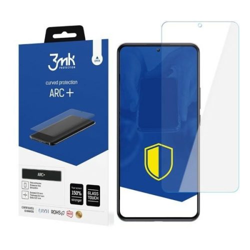 3MK fólia ARC+ Xiaomi 12T/12T Pro teljes képernyős fólia, átlátszó