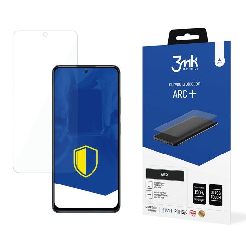 3MK fólia ARC+ Xiaomi Redmi Note 12 Pro 4G teljes képernyős fólia, átlátszó