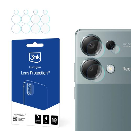 3MK Lens Protect Redmi Note 13 Pro 4G kamera védőfólia 4db