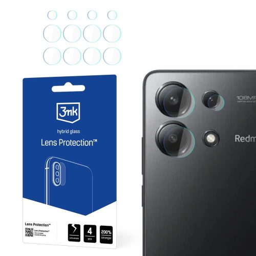 3MK Lens Protect Redmi Note 13 4G kamera védőfólia 4db