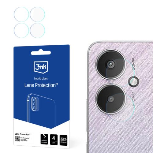 3MK Lens Protect Redmi 13C 5G kamera védőfólia 4db