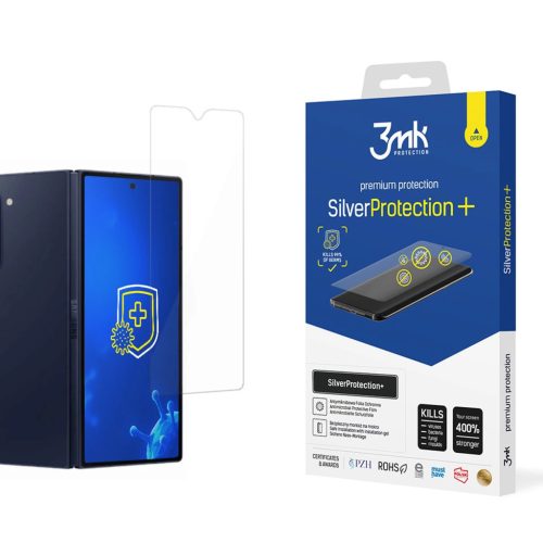 3MK SilverProtection+ Samsung Z Fold 6 (elöl) hajtogatott kiadás Nedvesre szerelt fólia