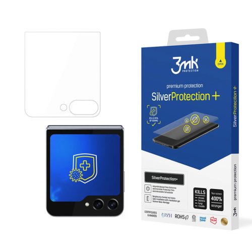 3MK SilverProtection+ Samsung Z Flip 6 nedves szerelésű fólia