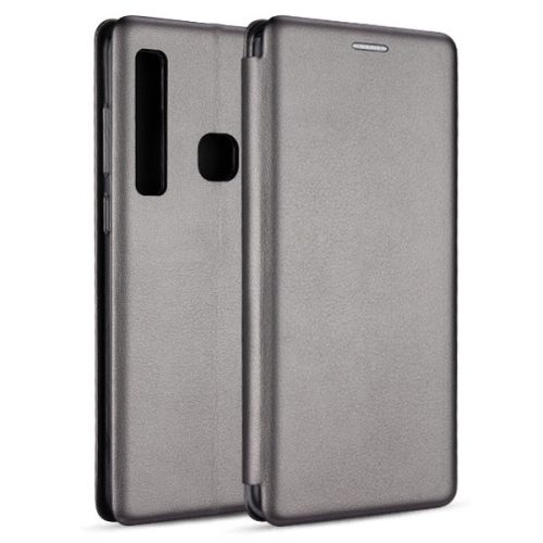 Beline Book Magnetic oldalra nyíló tok iPhone 11 Pro Max, sötétszürke