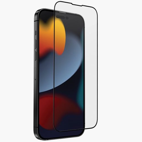 UNIQ Optix Vivid iPhone 14 6.1"/13 6.1"/13 Pro 6.1", átlátszó edzett üvegfólia applikátorral