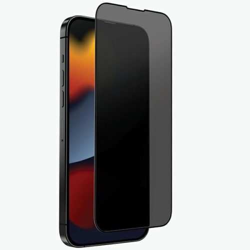 UNIQ Optix Privacy iPhone 14 6.1"/13 6.1"/13 Pro 6.1" adatvédelmi edzett üvegfólia applikátorral