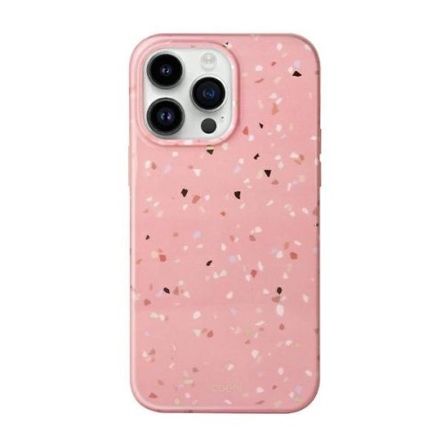 UNIQ Coehl Terrazzo tok iPhone 14 Pro 6.1", rózsaszín