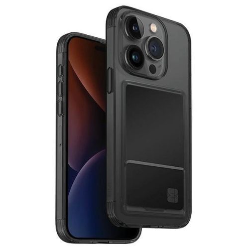 UNIQ Air Fender ID iPhone 15 Pro Max 6.7" tok, szürke