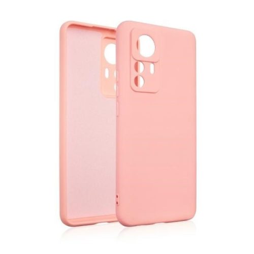 Beline Silicone Case hátlap, tok Xiaomi 12T, rozéarany