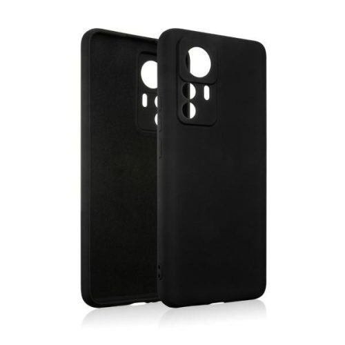 Beline Silicone Case, hátlap, tok Xiaomi 12T Pro, fekete