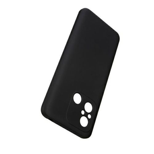 Beline Silicone Case, hátlap, tok Xiaomi 12C, fekete