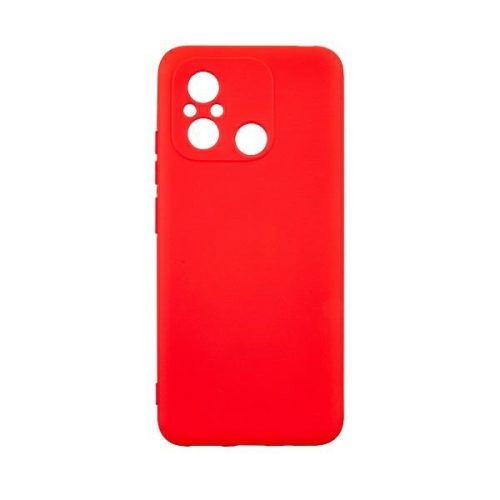 Beline Silicone Case hátlap, tok Xiaomi 12C, piros