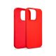 Beline Silicone Case hátlap, tok iPhone 15 Pro 6.1", piros