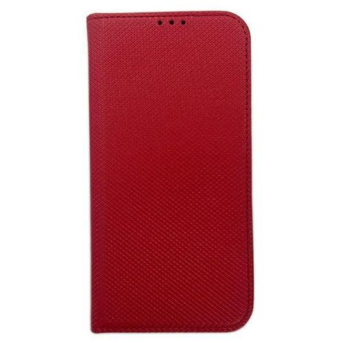 Smart Magnet oldalra nyíló tok iPhone 15 6.1", piros