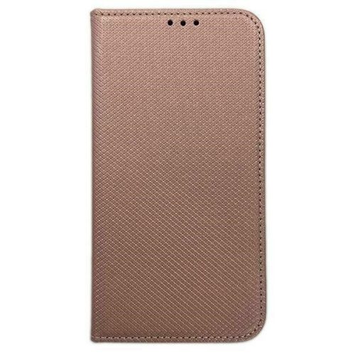 Smart Magnet oldalranyíló tok iPhone 15 Plus 6.7", rozéarany