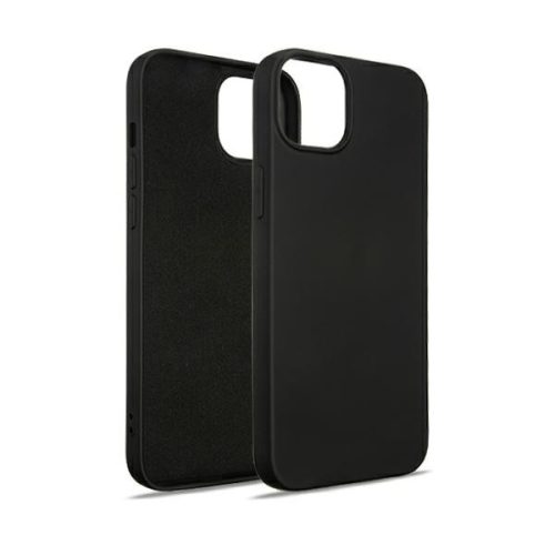 Beline Silicone Case, hátlap, tok iPhone 14 Plus 6.7" 6.7", fekete