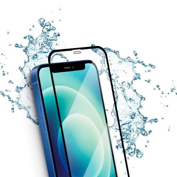 Beline iPhone 15 Glass Screen 5D Full Glue teljes kijelzős edzett üvegfólia, 9H keménységű, fekete