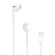 Apple Earpods (MTJY3ZM/A) gyári vezetékes headset, fülhallgató, USB-C, fehér