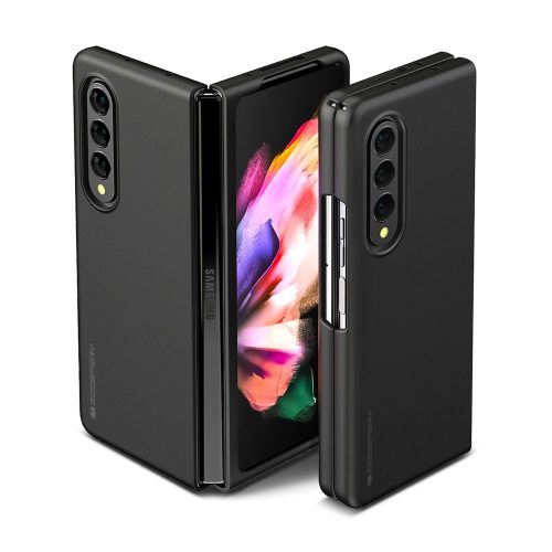 Mercury Goospery Bumper Samsung Galaxy Z Fold 4 hátlap, tok, fekete