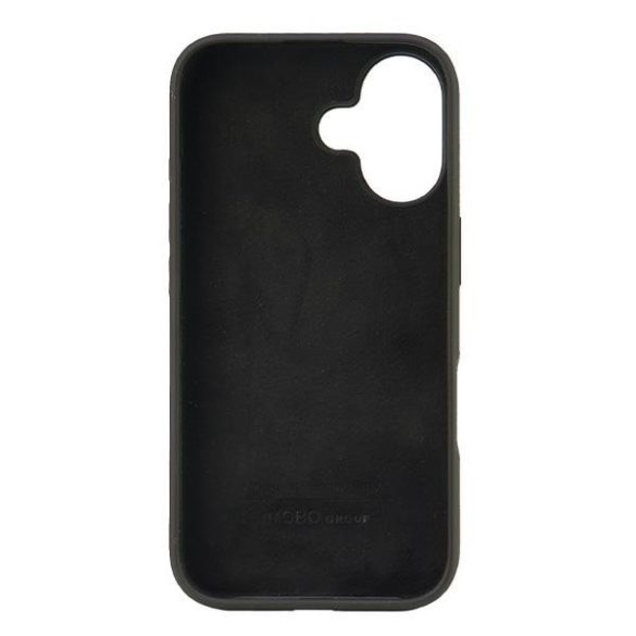 Audi Silicone Case iPhone 16 (AU-LSRIP16-Q3/D1-BK) hátlap, tok, fekete