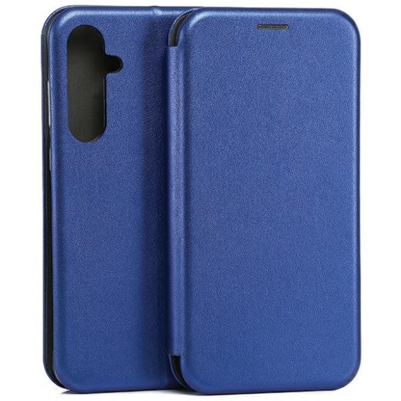 Beline Book Magnetic Samsung Galaxy A35 oldalra nyíló tok, sötétkék