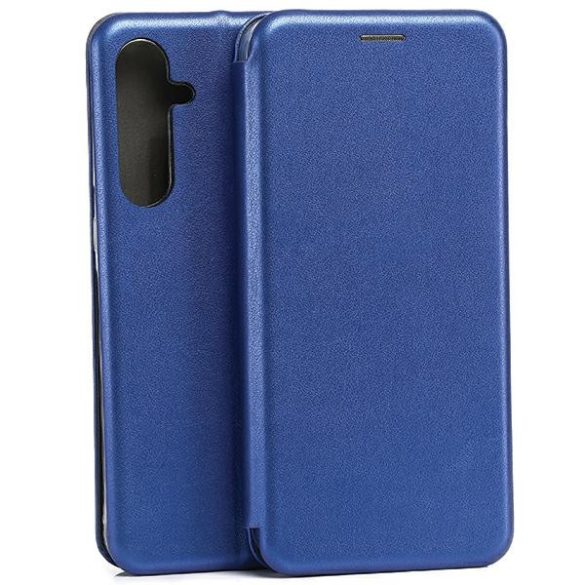 Beline Book Magnetic Samsung Galaxy A55 5G oldalra nyíló tok, sötétkék