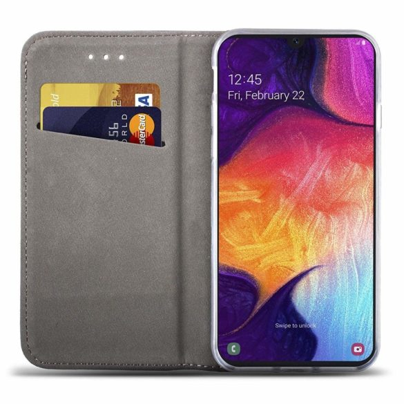 Smart Magnet Samsung Galaxy A35 oldalra nyíló tok, fekete