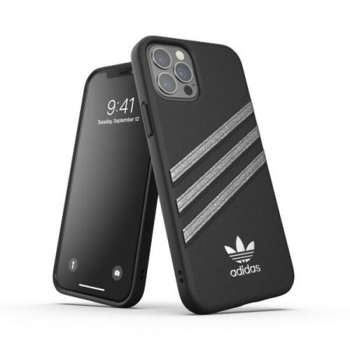 Adidas Original Moulded Case Woman iPhone 12/12 Pro hátlap, tok, fekete