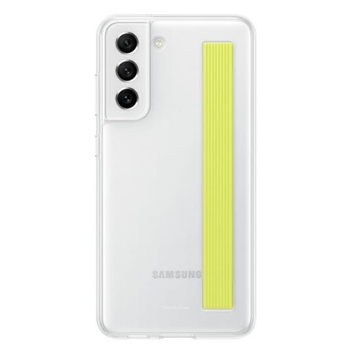 Samsung EF-XG990CWEGWW S21 FE 5G G990 Slim Strap Cover tok, fehér