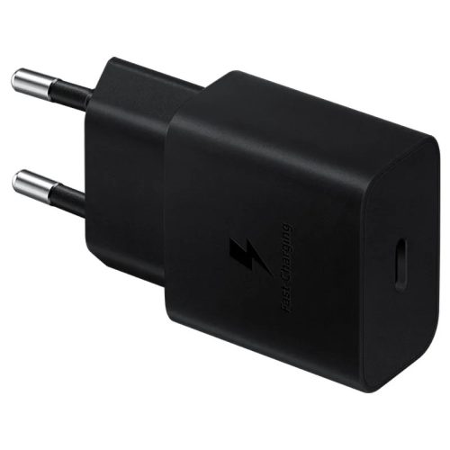 Samsung EP-T1510EBE USB-C gyári hálózati töltő, gyorstöltő adapter, 15W, (doboz nélküli), fekete