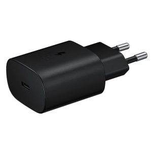 Samsung EP-TA800NBE USB-C gyári hálózati adapter, 25W, fekete